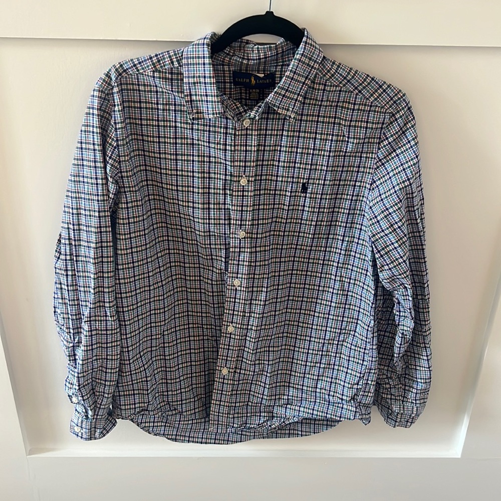 Ralph Lauren Boy’s Size 18-20 Button Down Shirt